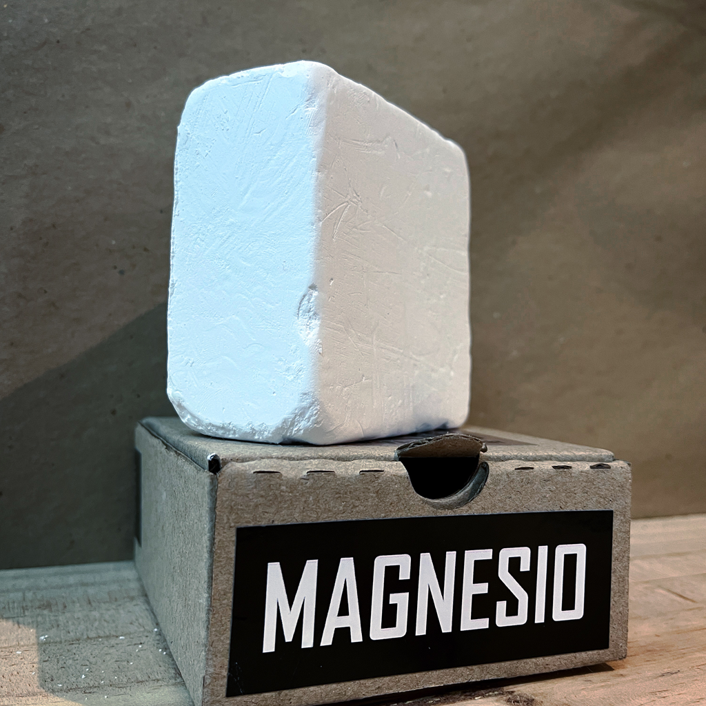 Bloque de magnesio para mejorar tu agarre en el gym